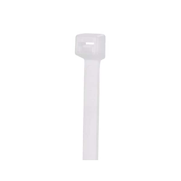 Cable Tie,35.91 L,Nylon,White,PK50